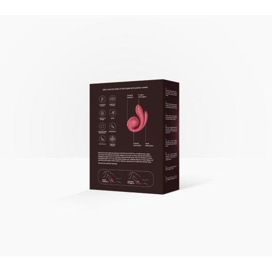 SVibe Snail GIZI Pro Triple G-Spot Stimulator - Bordeaux