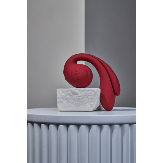 SVibe Snail GIZI Pro Triple G-Spot Stimulator - Bordeaux