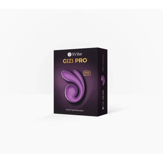SVibe Snail GIZI Pro Triple G-Spot Stimulator - Grapo SVibe Snail GIZI Pro Triple G-Spot Stimulator - Grapo