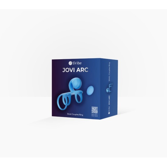 SVibe Snail JOVI ARC Couples Ring - Blue Haze