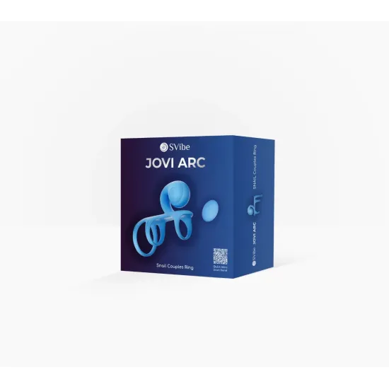 SVibe Snail JOVI ARC Couples Ring - Blue Haze SVibe Snail JOVI ARC Couples Ring - Blue Haze