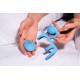 SVibe Snail JOVI ARC Couples Ring - Blue Haze