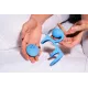 SVibe Snail JOVI ARC Couples Ring - Blue Haze SVibe Snail JOVI ARC Couples Ring - Blue Haze