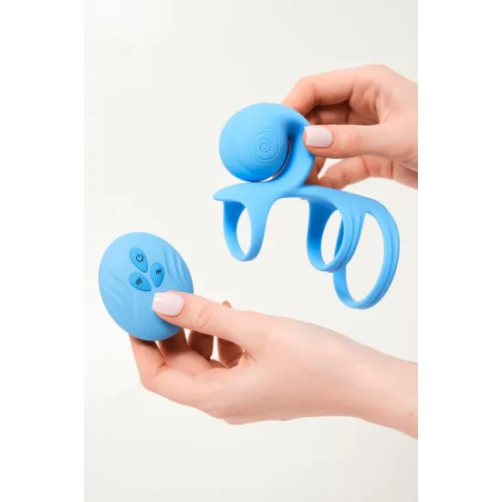 SVibe Snail JOVI ARC Couples Ring - Blue Haze SVibe Snail JOVI ARC Couples Ring - Blue Haze