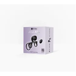SVibe Snail JOVI ARC Couples Ring - Noir Haze