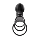SVibe Snail JOVI ARC Couples Ring - Noir Haze