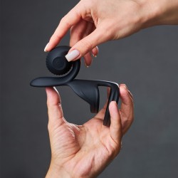 SVibe Snail JOVI Couples Ring - Black