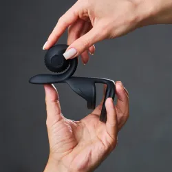 SVibe Snail JOVI Couples Ring - Black SVibe Snail JOVI Couples Ring - Black