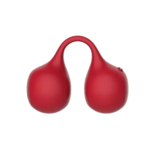 SVibe Snail TWINN Finger Vibrator - Cherry (Red) - NO APP SVibe Snail TWINN Finger Vibrator - Cherry (Red) - NO APP