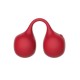SVibe Snail TWINN Finger Vibrator - Cherry (Red) - NO APP