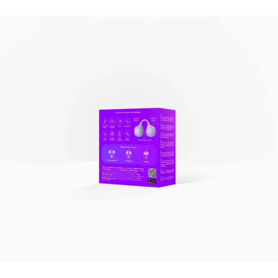 SVibe Snail TWINN Finger Vibrator - Lilac - APP SVibe Snail TWINN Finger Vibrator - Lilac - APP