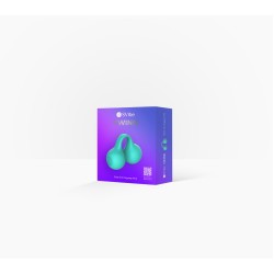 SVibe Snail TWINN Finger Vibrator - Teal (Tiffany) - APP