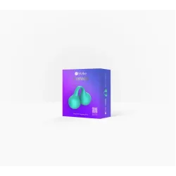 SVibe Snail TWINN Finger Vibrator - Teal (Tiffany) - APP