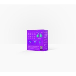 SVibe Snail TWINN Finger Vibrator - Teal (Tiffany) - APP