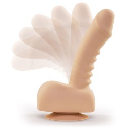 Uprize Remote Control Rising 6 Inch Vibrating Realistic Dildo Pink Flesh