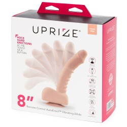 Uprize Remote Control Rising 8 Inch Vibrating Realistic Dildo Pink Flesh Uprize Remote Control Rising 8 Inch Vibrating Realistic Dildo Pink Flesh