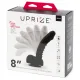 Uprize Remote Control Rising 8 Inch Vibrating Realistic Dildo Black Uprize Remote Control Rising 8 Inch Vibrating Realistic Dildo Black