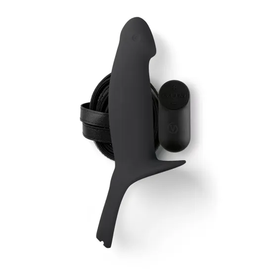 Virgite - Hollow Harness With Vibration H4 Size L - Black Virgite - Hollow Harness With Vibration H4 Size L - Black