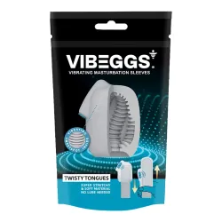 VIBEGGS - Twisty Tongues - Vibrating Masturbation Sleeve