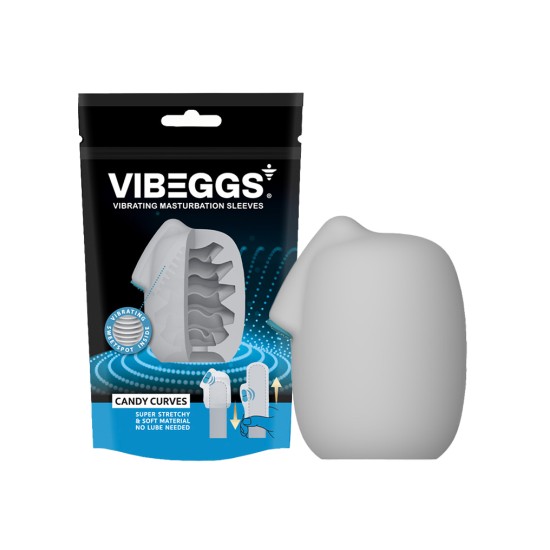 VIBEGGS - Candy Curves - Vibrating Masturbation Sleeve