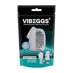 VIBEGGS - Naughty Nubs - Vibrating Masturbation Sleeve VIBEGGS - Naughty Nubs - Vibrating Masturbation Sleeve