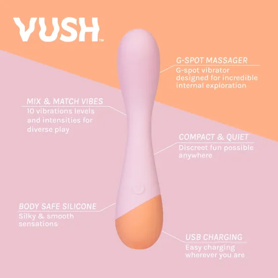Vush - Peachy G-Spot Massager Vush - Peachy G-Spot Massager