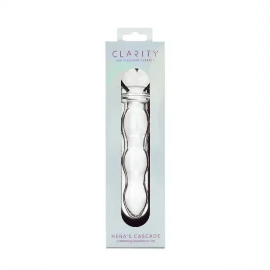 Clarity - Glass Dildo - Hera's Cascade Clarity - Glass Dildo - Hera's Cascade
