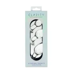 Clarity - Glass Butt Plug Set - Utopian Trinity