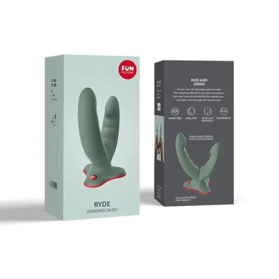 Fun Factory Ryde Grinding Dildo - Wild Olive