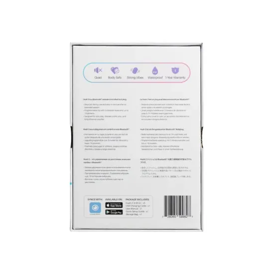 Lovense - Hush 2 - Large - App-Controlled