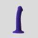 Strap On Me - Glow-LED Dildo Purple - M