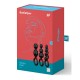 Satisfyer Booty Call Set Of 3 Black Anal Plugs Satisfyer Booty Call Set Of 3 Black Anal Plugs