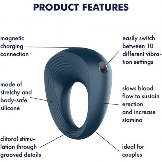 Satisfyer Ring 2 Power Cock Ring Satisfyer Ring 2 Power Cock Ring