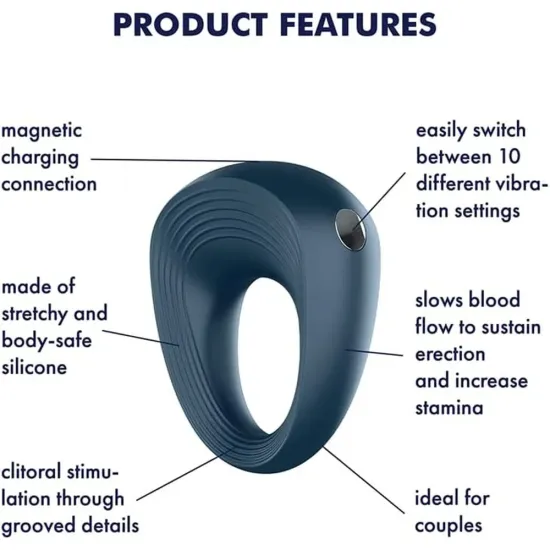 Satisfyer Ring 2 Classically Rounded (Power Ring) Satisfyer Ring 2 Classically Rounded (Power Ring)