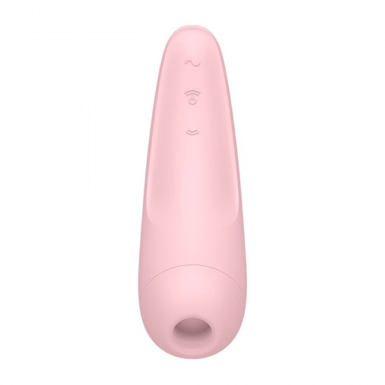 Satisfyer App Enabled Curvy 2 Plus Clitoral Massager Pink Satisfyer App Enabled Curvy 2 Plus Clitoral Massager Pink