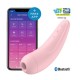 Satisfyer App Enabled Curvy 2 Plus Clitoral Massager Pink Satisfyer App Enabled Curvy 2 Plus Clitoral Massager Pink