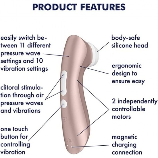Satisfyer Pro 2 Plus Vibration Clitoral Massager Satisfyer Pro 2 Plus Vibration Clitoral Massager