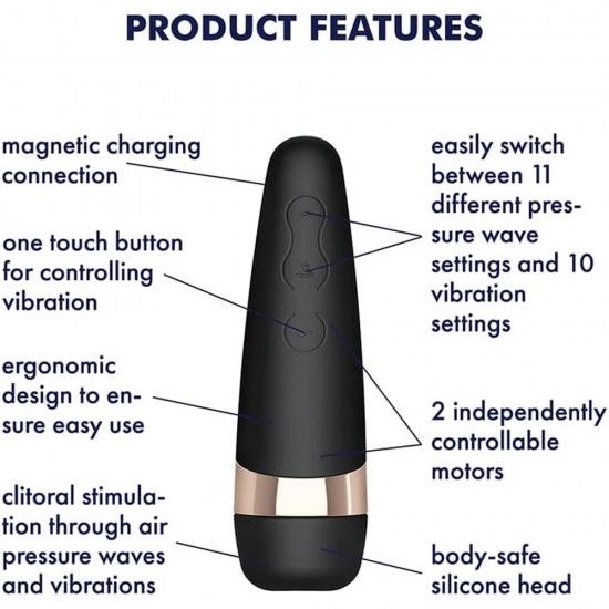 Satisfyer Pro 3 Plus Vibration Clitoral Massager Satisfyer Pro 3 Plus Vibration Clitoral Massager