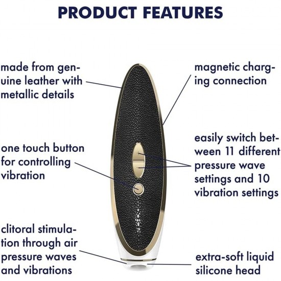 Satisfyer Luxury Haute Couture Clitoral Massager Satisfyer Luxury Haute Couture Clitoral Massager