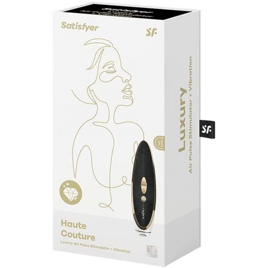 Satisfyer Luxury Haute Couture Clitoral Massager Satisfyer Luxury Haute Couture Clitoral Massager
