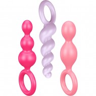 Satisfyer Booty Call Set Of 3 Multicolour Anal Plugs Satisfyer Booty Call Set Of 3 Multicolour Anal Plugs