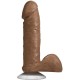 The Realistic Cock 6 Inch Dildo Flesh Brown The Realistic Cock 6 Inch Dildo Flesh Brown