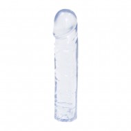 Crystal Jellies 8 Inch Dong Clear Crystal Jellies 8 Inch Dong Clear