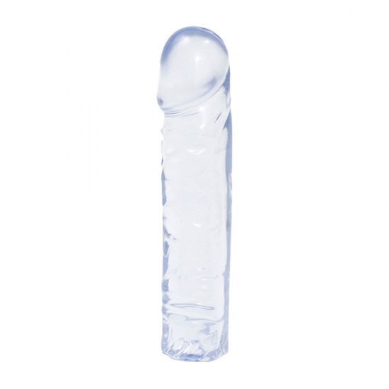 Crystal Jellies 8 Inch Dong Clear Crystal Jellies 8 Inch Dong Clear