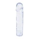 Crystal Jellies 8 Inch Dong Clear Crystal Jellies 8 Inch Dong Clear