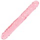 Crystal Jellies 12 Inch Double Dong Pink Crystal Jellies 12 Inch Double Dong Pink