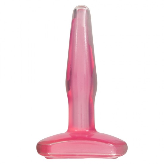 Crystal Jellies Small Butt Plug Pink Crystal Jellies Small Butt Plug Pink