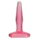 Crystal Jellies Small Butt Plug Pink Crystal Jellies Small Butt Plug Pink