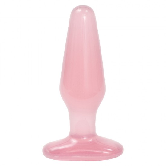 Crystal Jellies Medium Butt Plug Pink Crystal Jellies Medium Butt Plug Pink