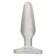 Crystal Jellies Medium Butt Plug Clear Crystal Jellies Medium Butt Plug Clear